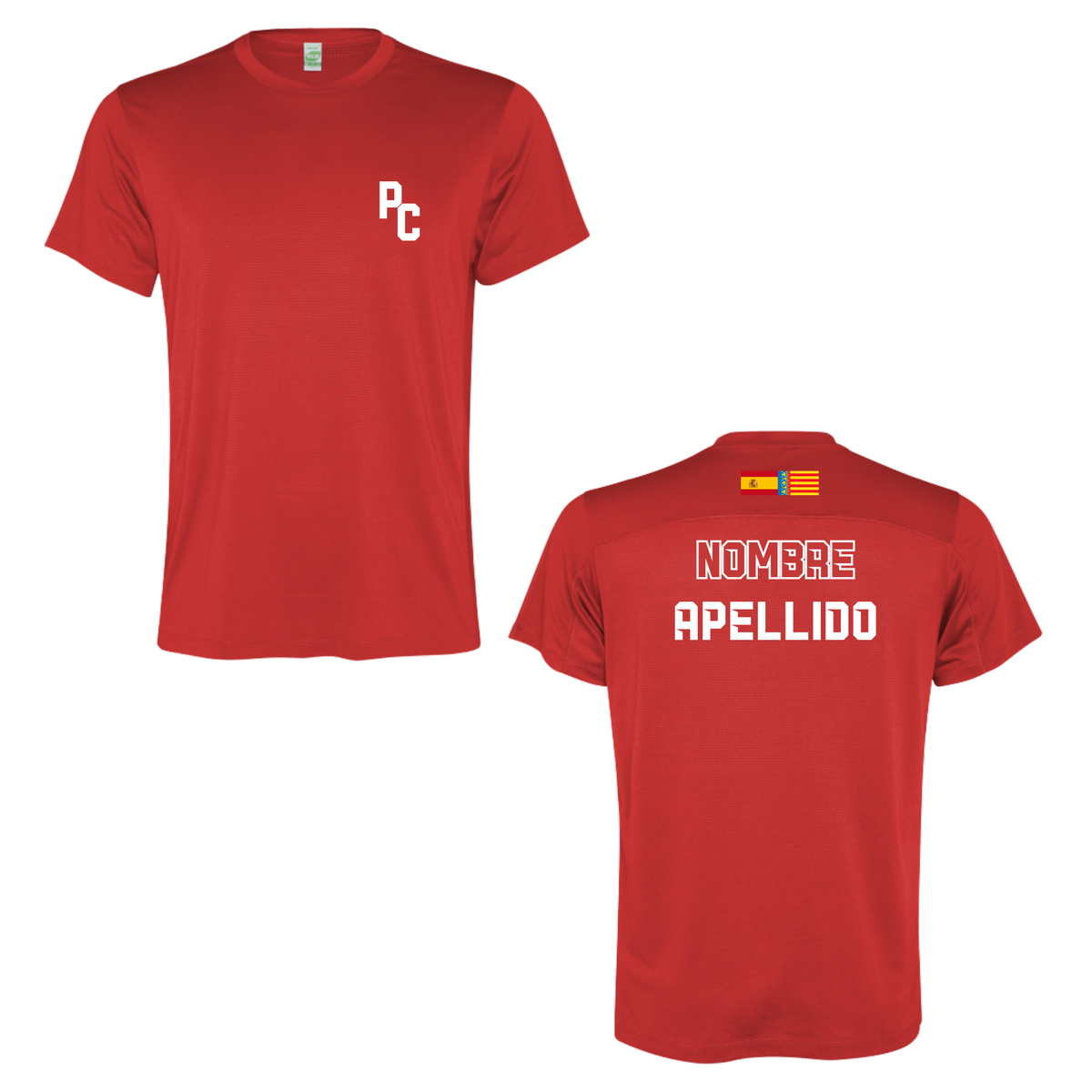 Camiseta premium de pádel personalizada