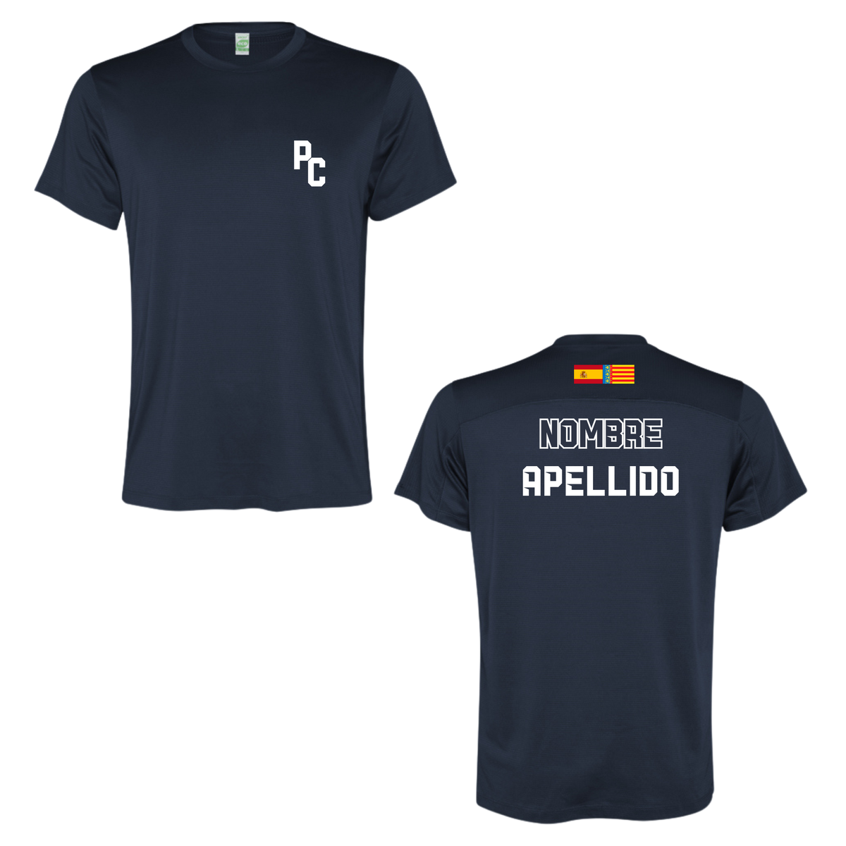 Camiseta premium de pádel personalizada