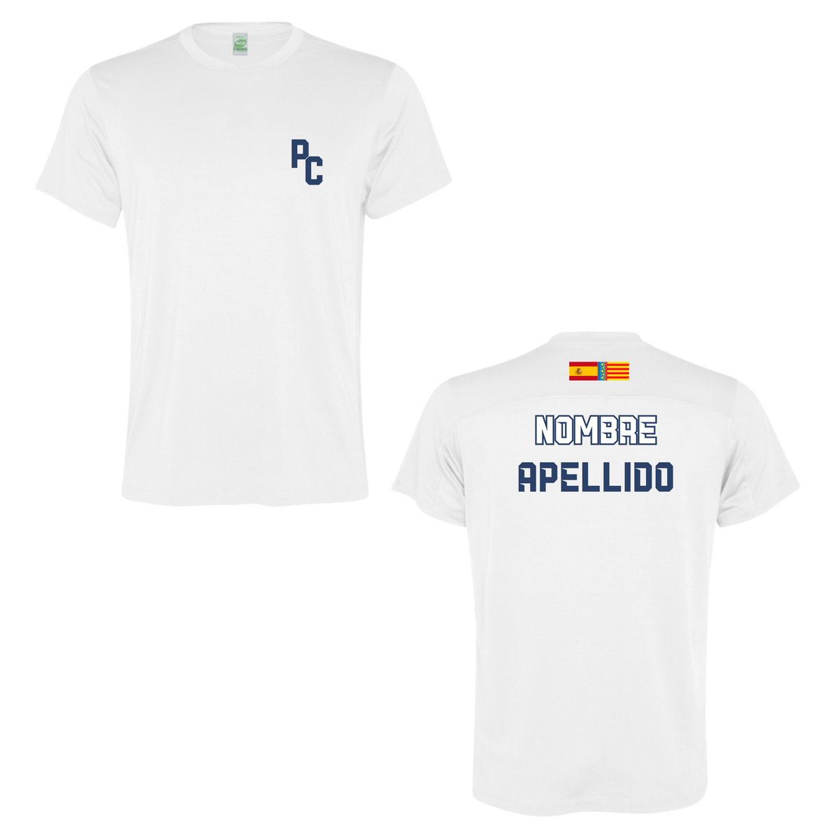 Camiseta premium de pádel personalizada