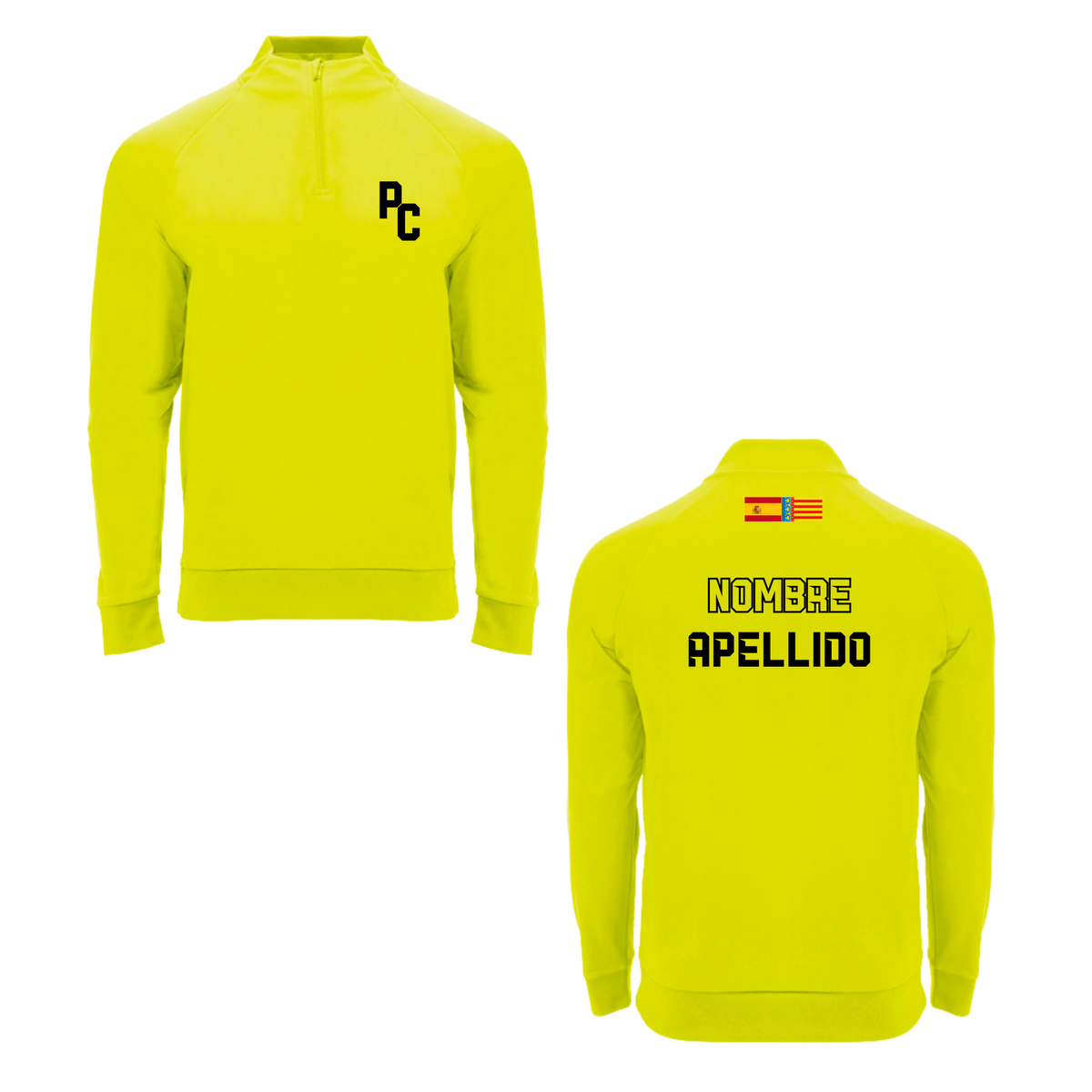 Sudadera técnica de pádel personalizada