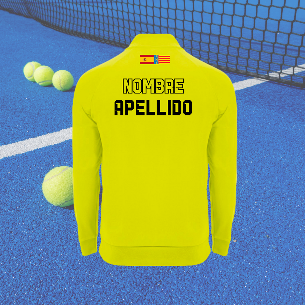 Sudadera técnica de pádel personalizada