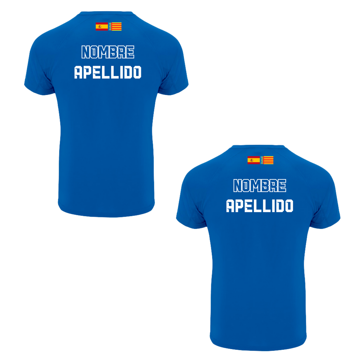 Pack pareja camiseta de pádel personalizada