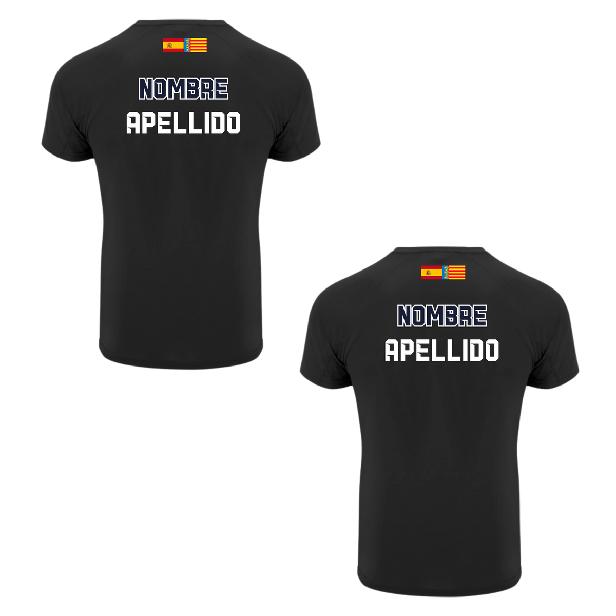 Pack pareja camiseta de pádel personalizada