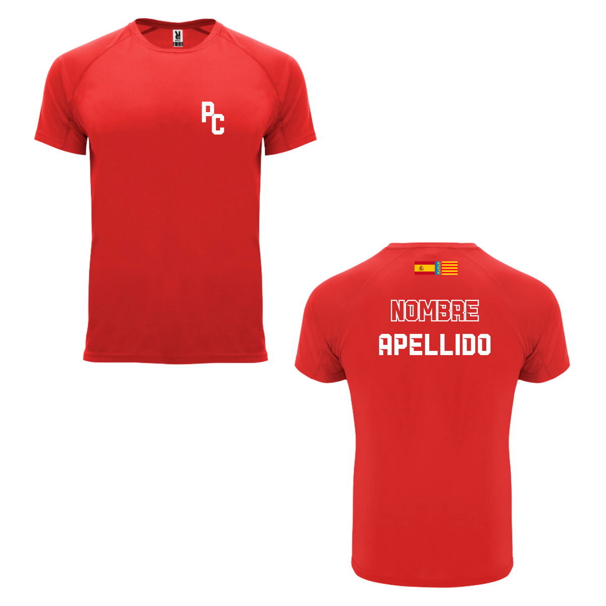 Camiseta de pádel personalizada