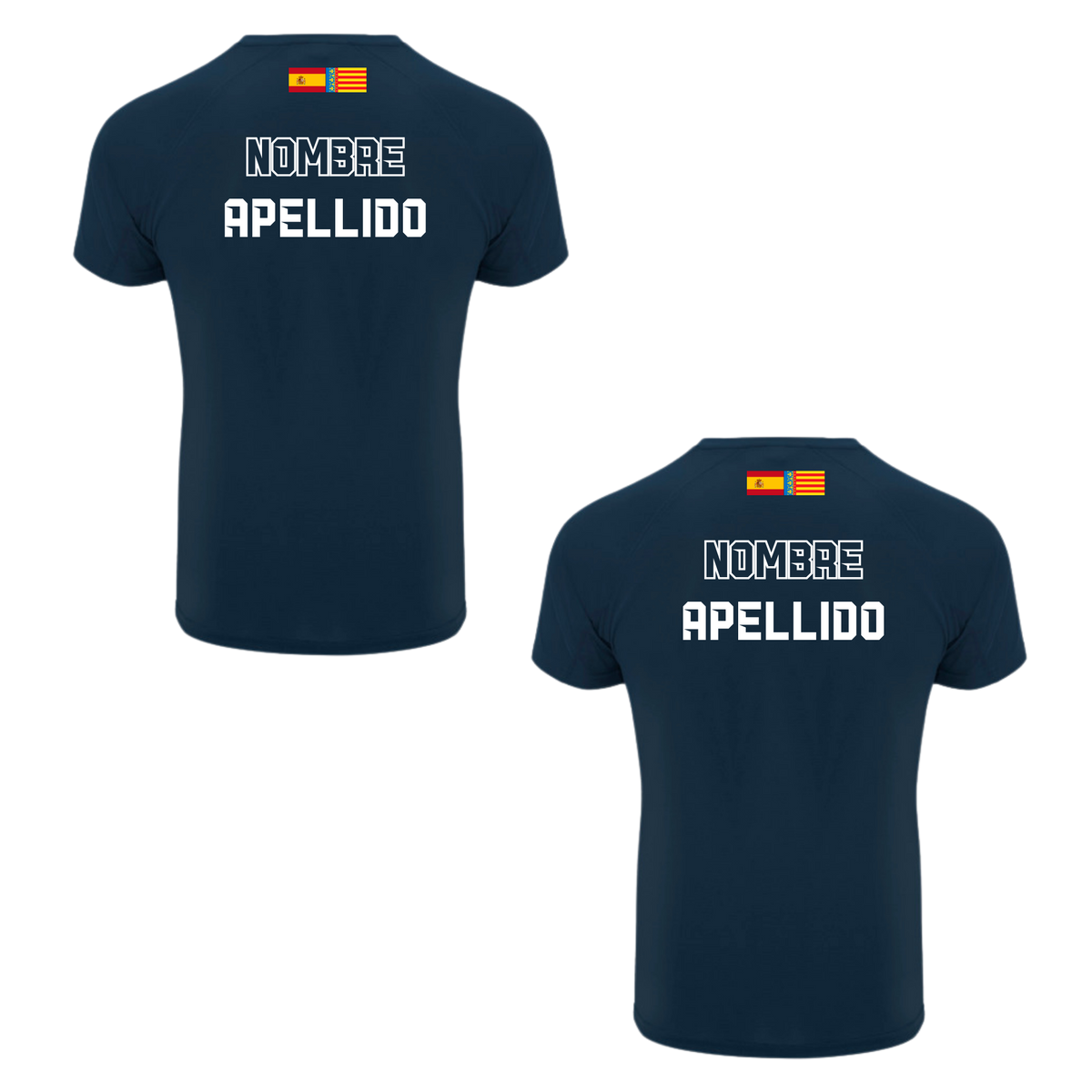 Pack pareja camiseta de pádel personalizada