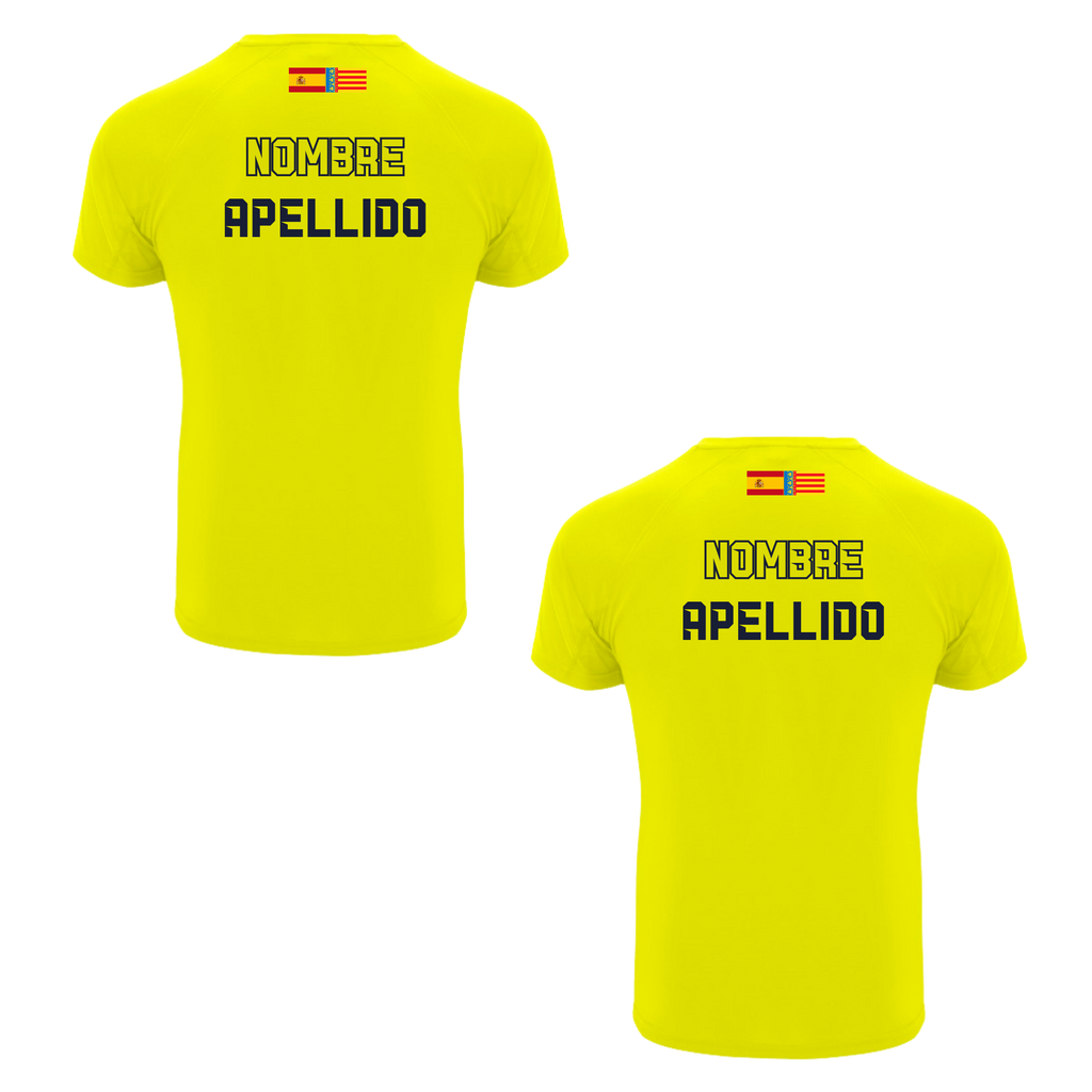 Pack pareja camiseta de pádel personalizada