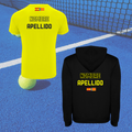 Pack jugador camiseta + sudadera personalizada