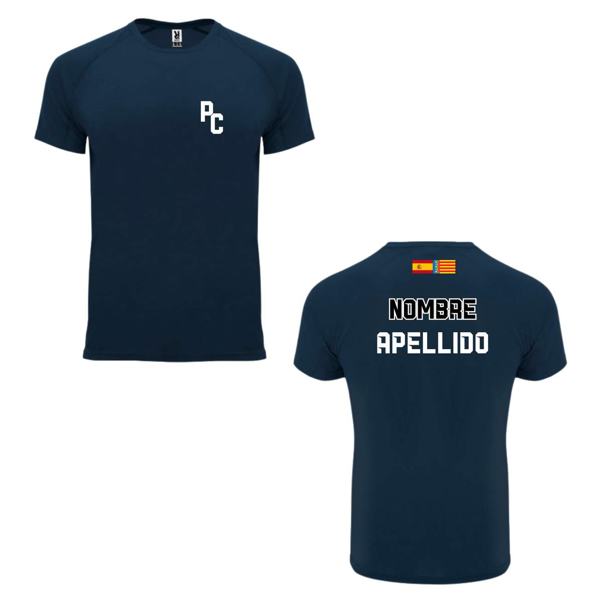 Camiseta de pádel personalizada
