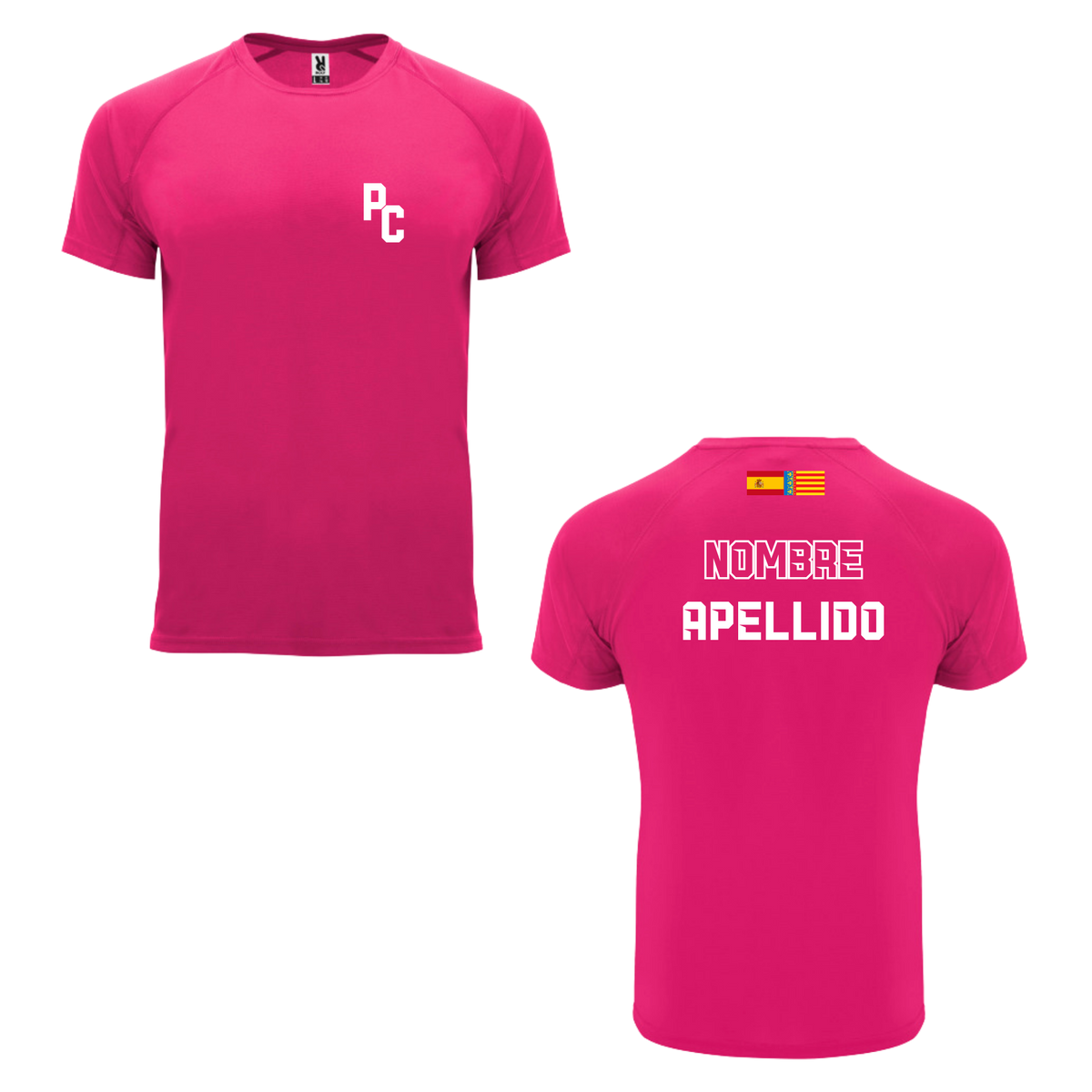 Camiseta de pádel personalizada