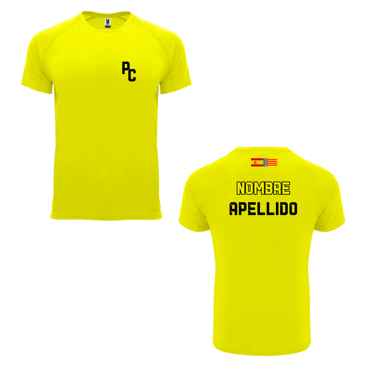 Camiseta de pádel personalizada